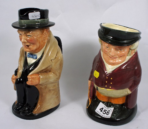 Royal Doulton Large Toby Jugs The