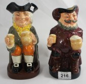 Royal Doulton Large Toby Jugs