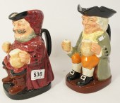 Royal Doulton Large Toby Jugs