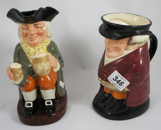 Royal Doulton Large Toby Jugs Happy