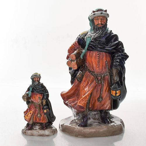 ROYAL DOULTON LG AND MINI GOOD KING