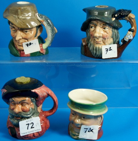 Royal Doulton Liquor Jugs Poacher