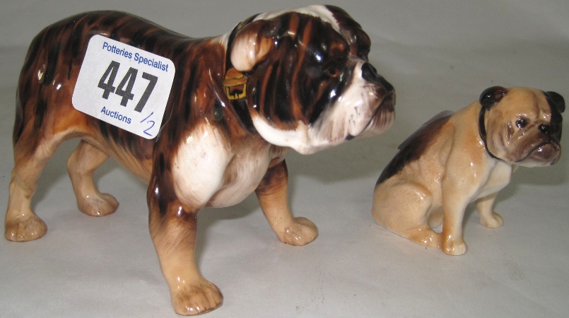 Royal Doulton Models of a Bulldog