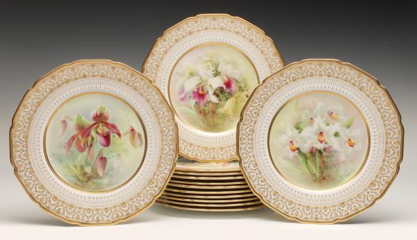 ROYAL DOULTON ORCHID BOTANICAL