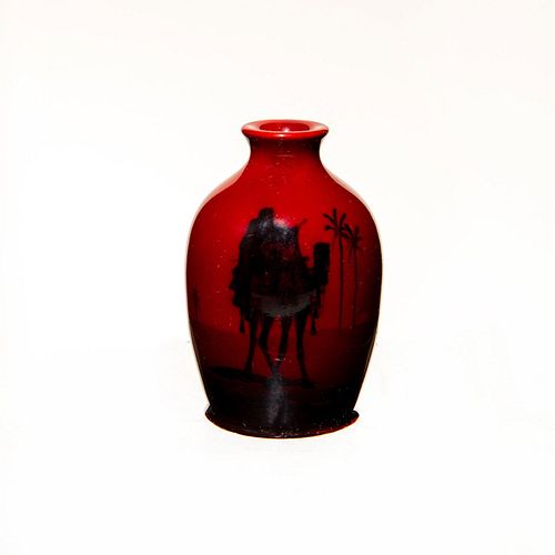 ROYAL DOULTON PORCELAIN FLAMBE VASE