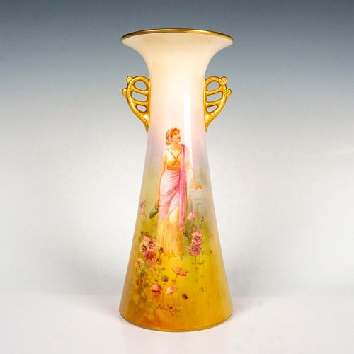 ROYAL DOULTON PORCELAIN VASE,