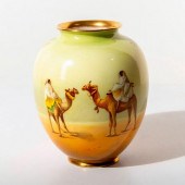 ROYAL DOULTON PORCELAIN VASE,