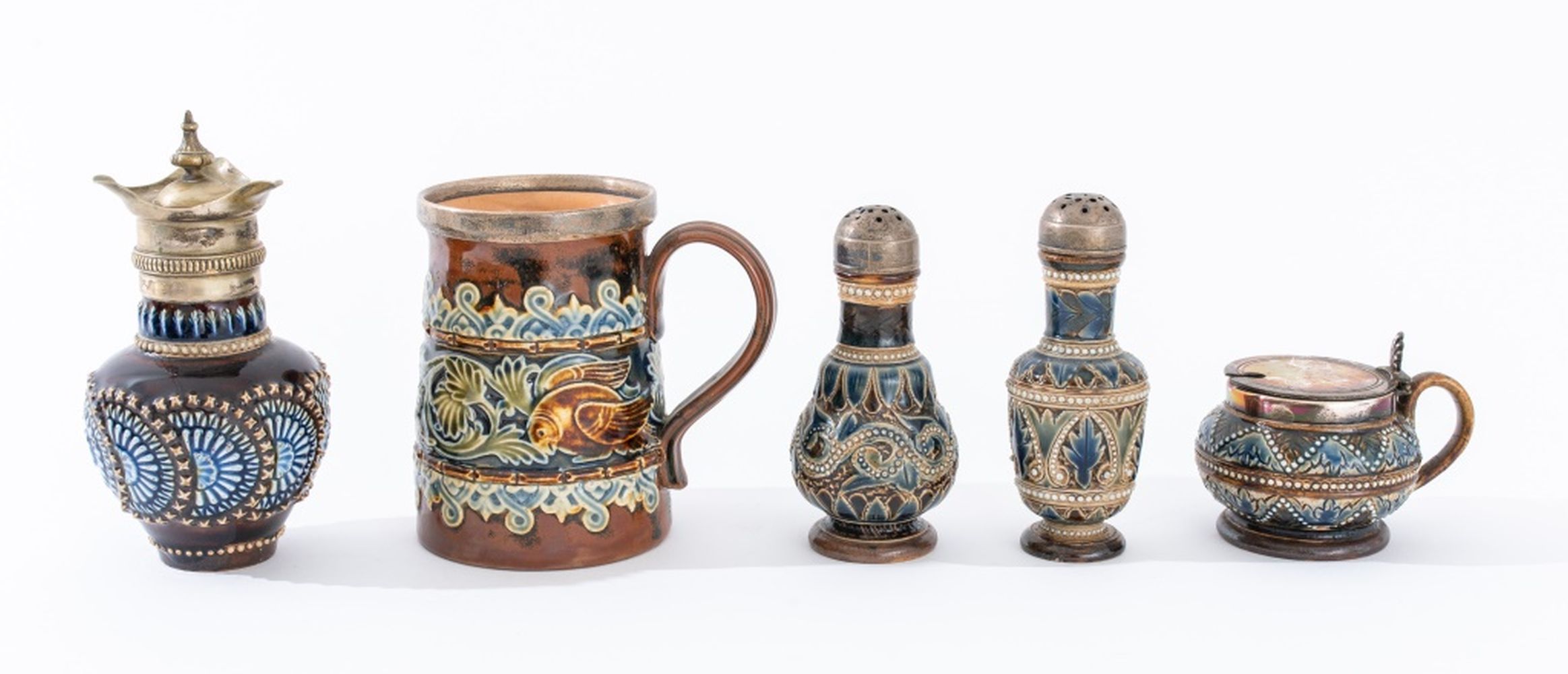 ROYAL DOULTON POTTERY GLAZED