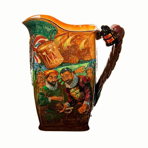 ROYAL DOULTON PRESENTATION JUG, SIR