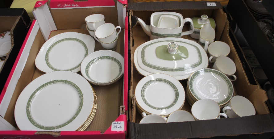 Royal Doulton Rondelay Two Trays