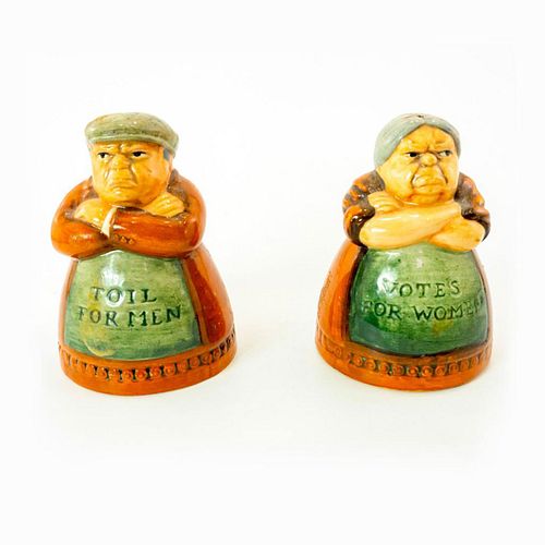 ROYAL DOULTON SALT & PEPPER SHAKERS