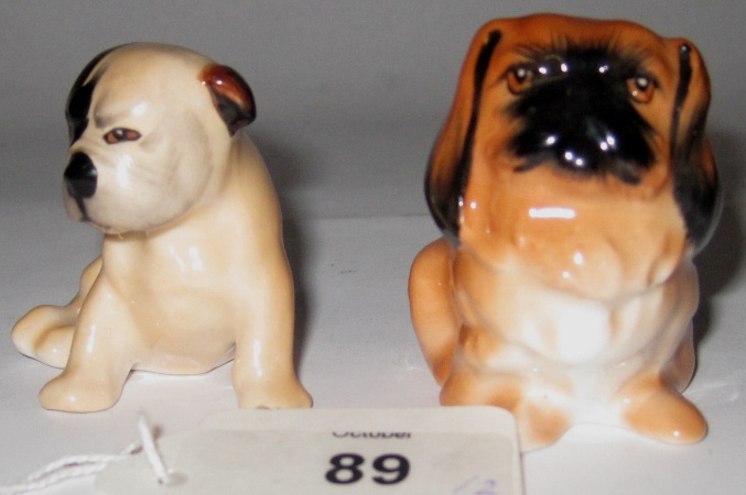 Royal Doulton Seated Bulldog K2 and