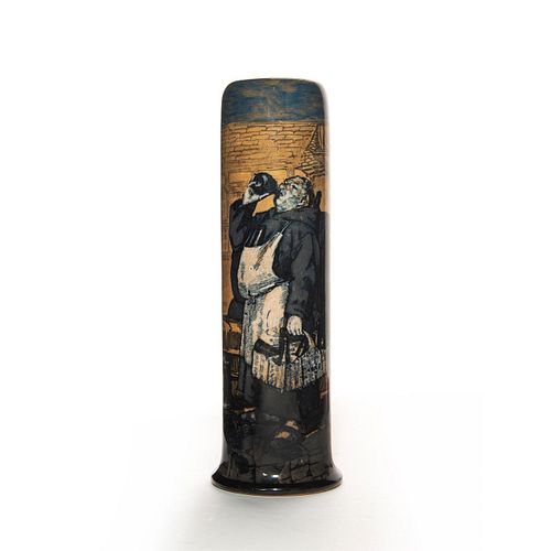 ROYAL DOULTON SERIESWARE VASE MONKS