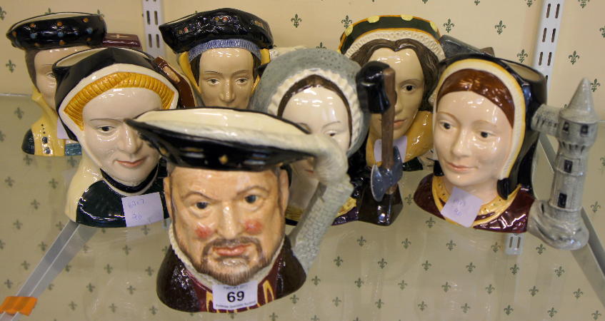 Royal Doulton Set of 7 Large