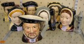 Royal Doulton Set of 7 Large C