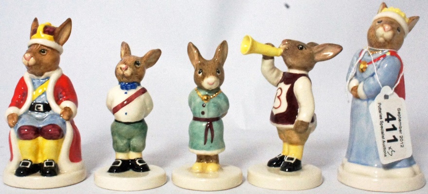 Royal Doulton set of Bunnykins