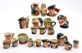 ROYAL DOULTON SMALL (13) & MED