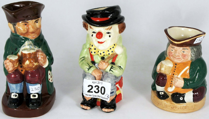Royal Doulton Small Toby Jugs The