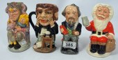 Royal Doulton small Toby jugs