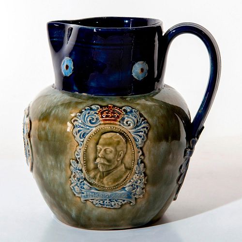 ROYAL DOULTON STONEWARE JUG, KING