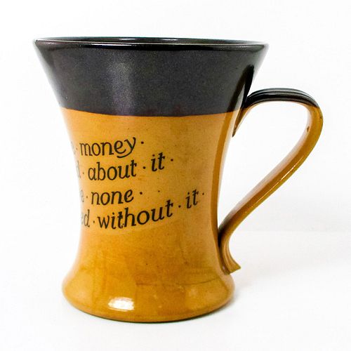 ROYAL DOULTON STONEWARE MOTTO