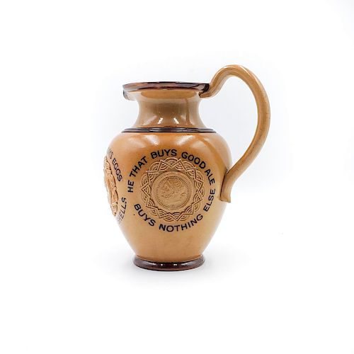 ROYAL DOULTON STONEWARE MOTTO
