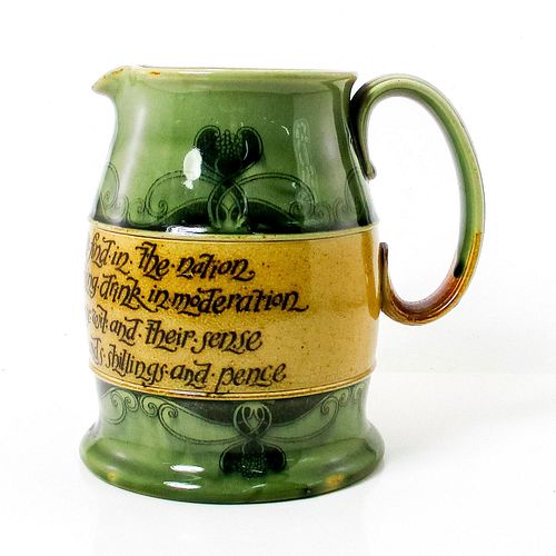 ROYAL DOULTON STONEWARE MOTTO