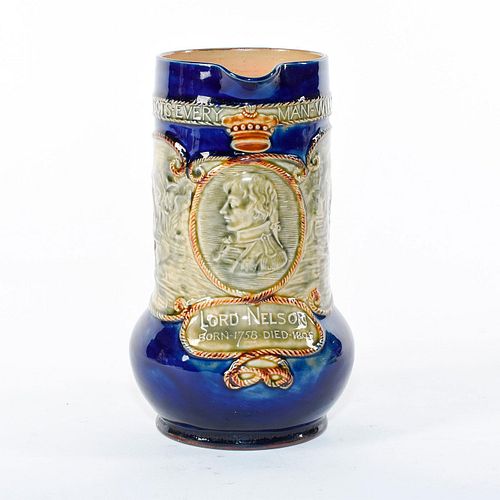 ROYAL DOULTON STONEWARE PITCHER,