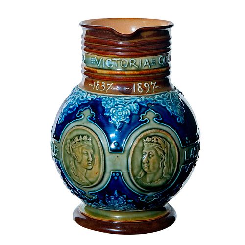 ROYAL DOULTON STONEWARE PITCHER,