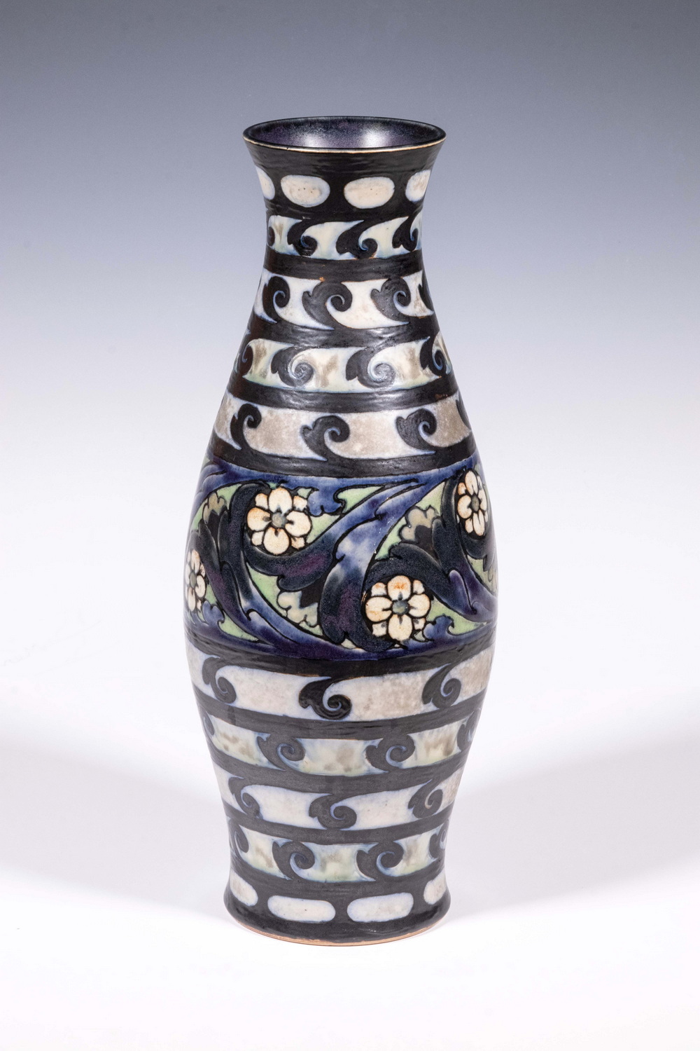 ROYAL DOULTON STONEWARE VASE BY