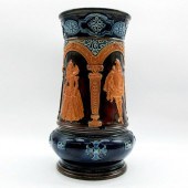 ROYAL DOULTON STONEWARE VASEGl
