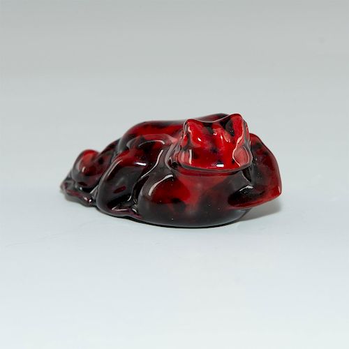ROYAL DOULTON SUNG FLAMBE FROG