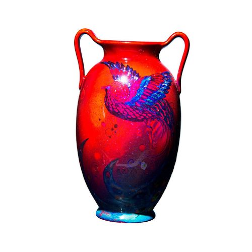 ROYAL DOULTON SUNG FLAMBE TWIN