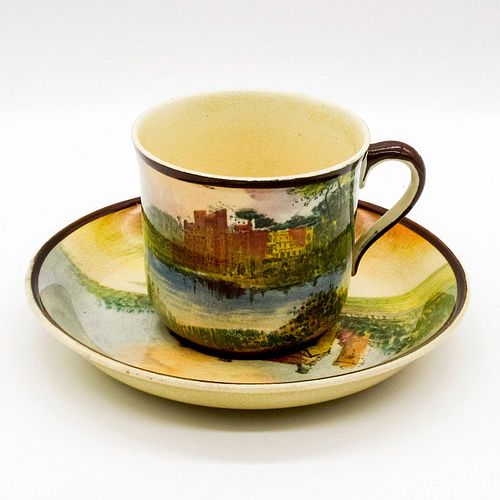 ROYAL DOULTON TEACUP AND SAUCER,