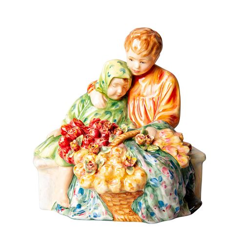 ROYAL DOULTON THE FLOWER SELLER'S