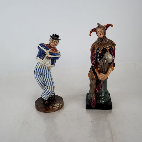 ROYAL DOULTON: "THE JESTER", "THE