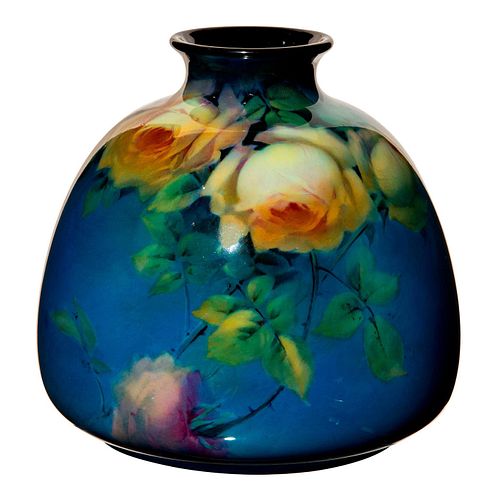 ROYAL DOULTON TITANIAN VASE,
