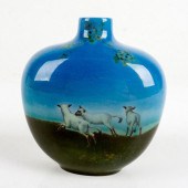 ROYAL DOULTON TITANIAN VASE WI