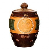 ROYAL DOULTON TOBACCO JAR, KIN