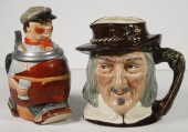 ROYAL DOULTON TOBY JUG & FIGUR