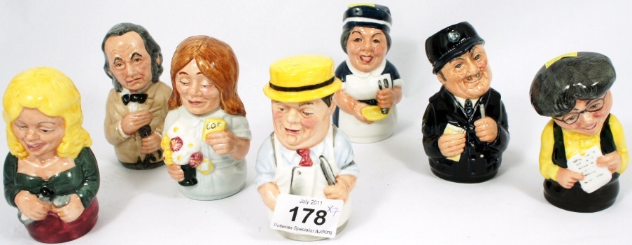 Royal Doulton Toby Jug Sgt Peeler