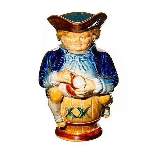 ROYAL DOULTON TOBY XX JUG WITH BLUE