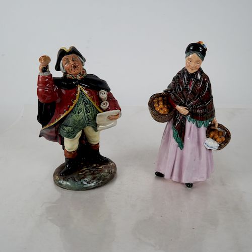 ROYAL DOULTON: "TOWN CRIER" AND