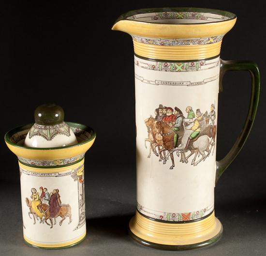 Royal Doulton transfer decorated