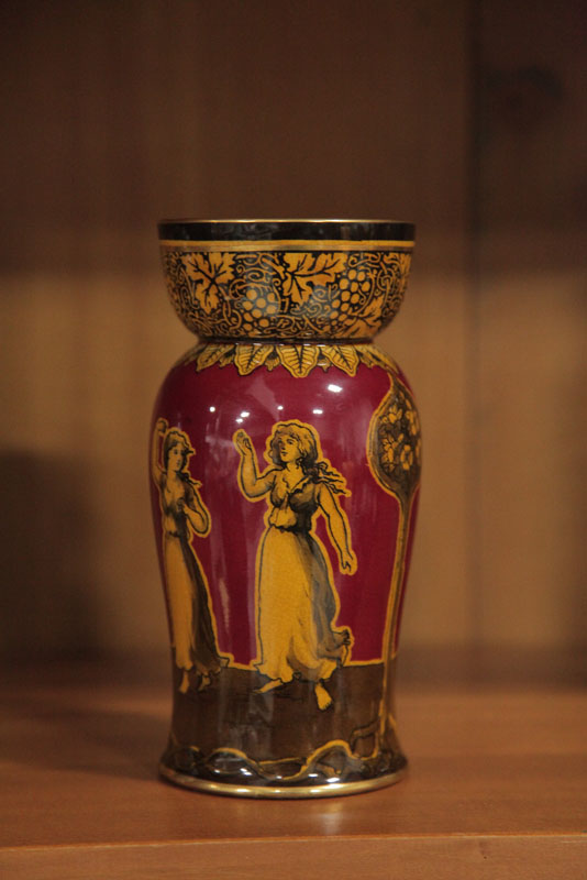 ROYAL DOULTON VASE. ''Morrisian''