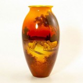 ROYAL DOULTON VASE, SHEEP AT S