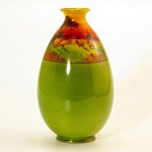 ROYAL DOULTON VASE, SHEEP AT S