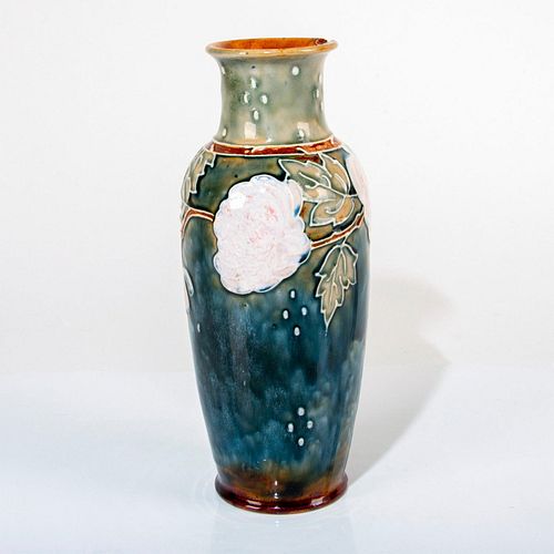 ROYAL DOULTON VASE WITH WHITE