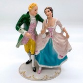 ROYAL DUX BOHEMIA FIGURINE, CO