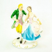 ROYAL DUX BOHEMIA FIGURINE, CO